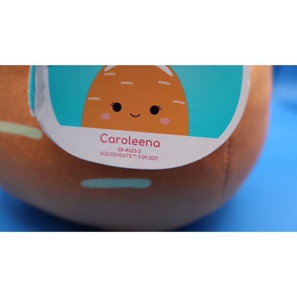 Squishmallows Caroleena the Carrot 10" Plush Stuffed Animal With Tag 2022 - Picture 7 of 8